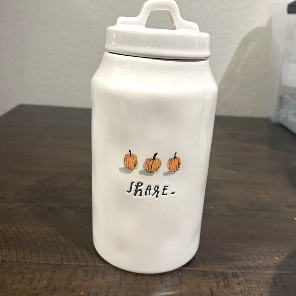 Rae Dunn Fall Canister